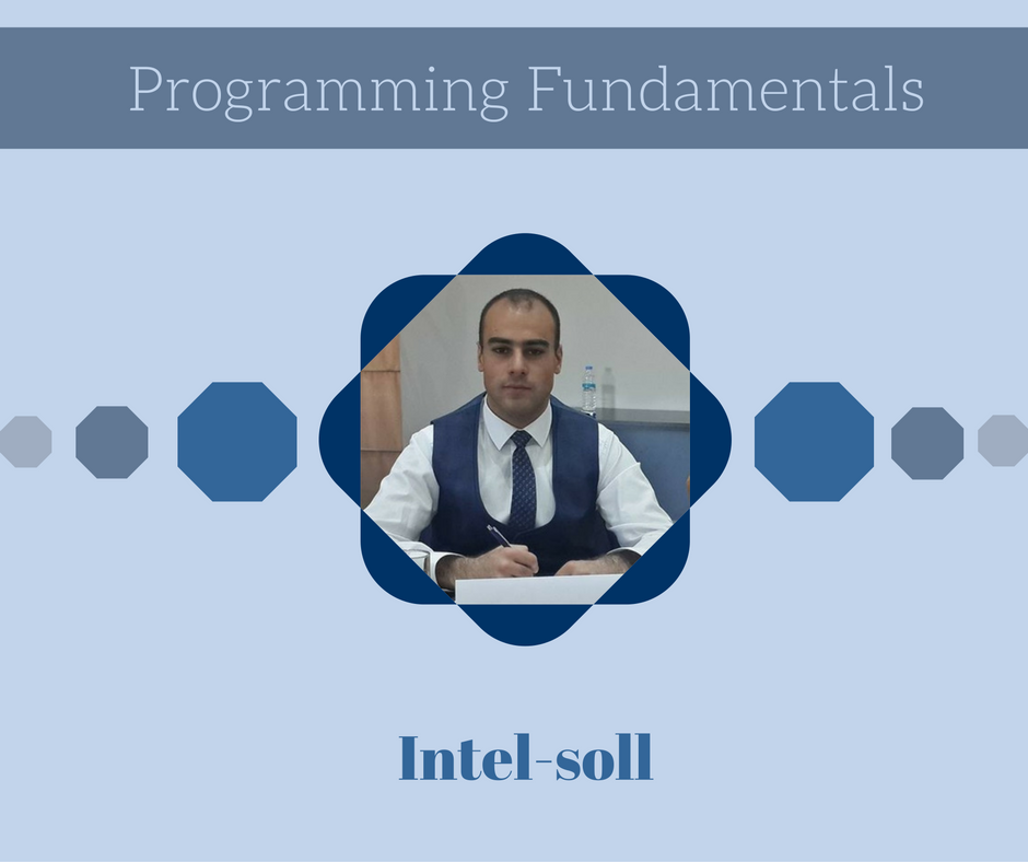 9 months- From Programming Fundamentals to a Developer